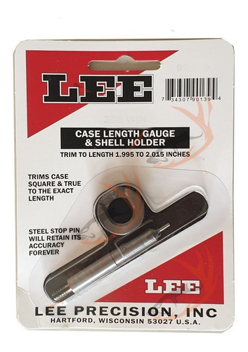 Lee Precision Gauge/holder 7.65 Mauser  Modelo 90134