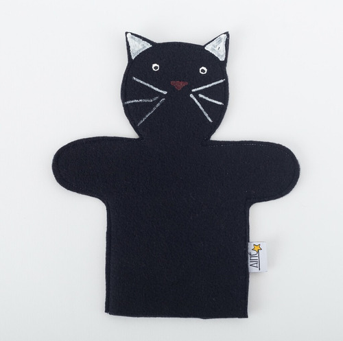 Títere De Guante Plano - Gato
