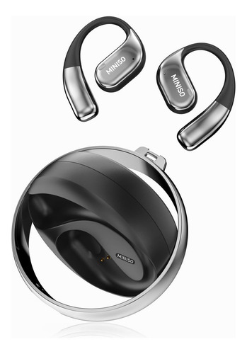 Fones De Ouvido De Tradução Miniso Ms152 Ai Real Time 144 Id Cor Preto