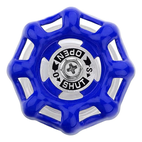 Decoração Genérica De Ignição Com Botão 5cmx2,3cm Azul