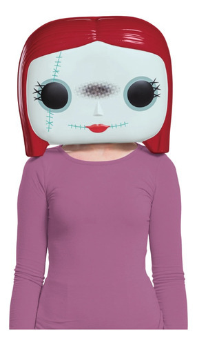 Nightmare Before Christmas Sally Mascara Mask Funko Pop Color Blanco