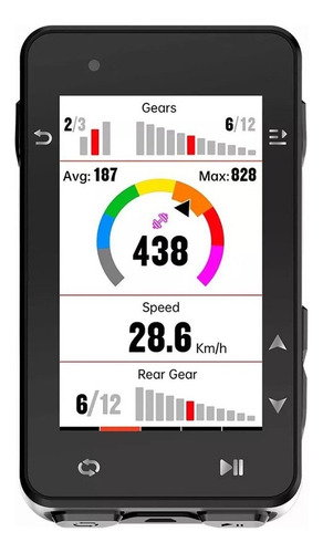 Gps Ciclo Computador Igpsport Igs630s Preto