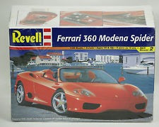 Carro De Armar Ferrari 360 Modena 1/24 Revell Americano.