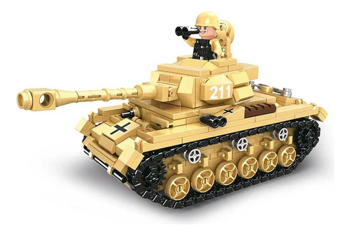 Mega Tanque De Guerra 564 Pcs 9 Em 1 Xalingo Compatível Lego