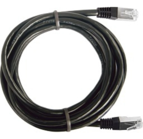 Cable De Parcheo Ftp Cat6 - 0.5 M - Negro