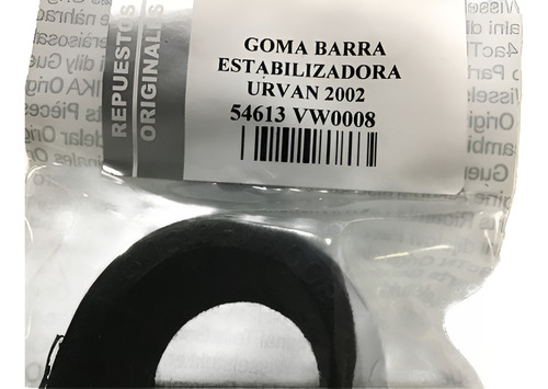 Goma Barra Estabilizadora Urvan 2002 Precio X 4 Pzas