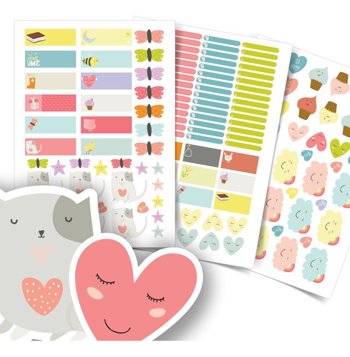 Imagem 1 de 3 de Etiquetas Personalizadas Escolares Material Escolar 137un