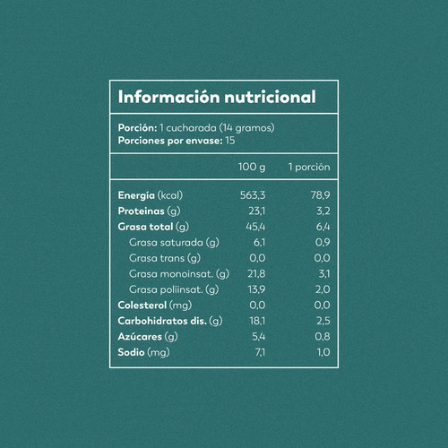 Imagen 4 de 6 de Mantequilla De Maní Cacao 210g 100% Natural