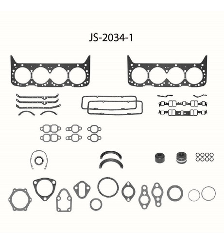 Jgo Completo Juntas Sello V Para Gm Camaro 268 4.4l 79-80 