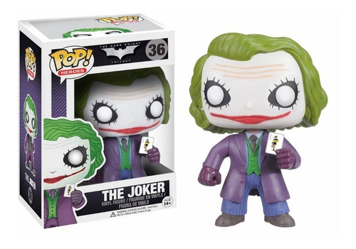 Funko Pop The Joker 36 Batman Dark Knight Original Nuevo