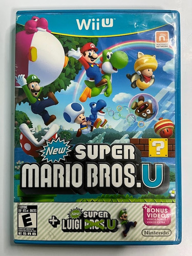 New Super Mario Bros U + New Super Luigi U Nintendo Wiiu (Usado)
