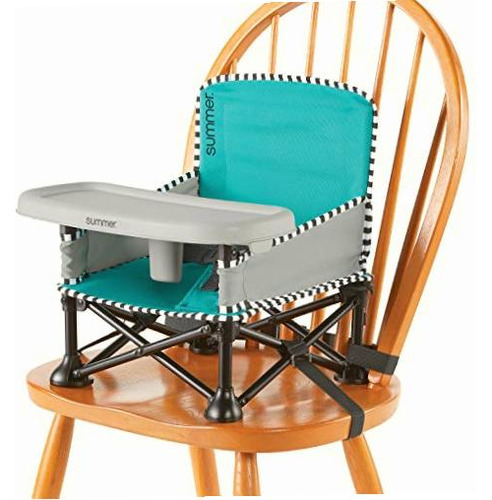 Summer Pop 'n Sit Se Asiento Elevador Portátil, Azul Aqua Color Azul (aqua Sugar)