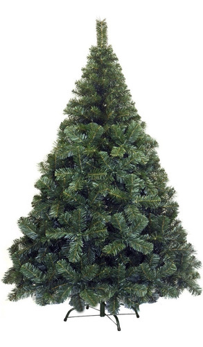 Árbol De Navidad Premium 1,80 Mts Pie Metálico - Sheshu Color Verde