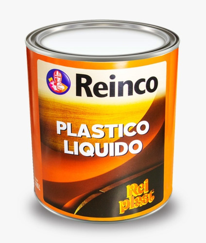 Plástico Liquido Rei Plast Satinado Reinco 1/4 Galón