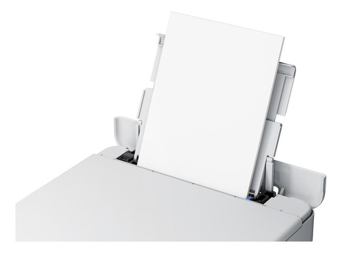 Imagen 7 de 8 de Impresora a color multifunción Epson EcoTank L8160 con wifi blanca y negra 220V