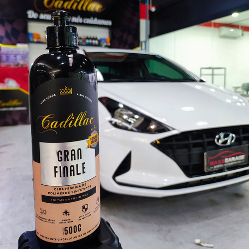 Cera Automotiva Cadillac Gran Finale Híbrida Nevasca 500ml