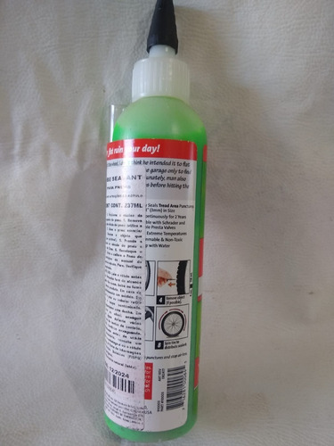 Imagem 2 de 2 de Líquido Selante Slime Pneus Com Câmara 237ml Bicicleta Bike