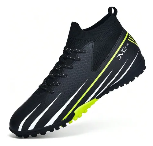 Chuteira Society Botinha Meinha Cano Curto Grama Sintética