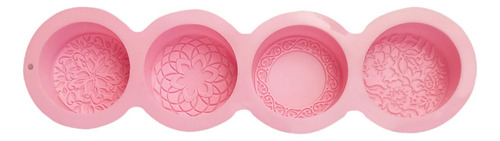 Molde De Silicona Para Jabón Para Hacer Jabón, Rosado
