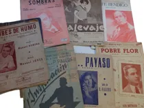 Comprar  Partitura Tango Antiguo Lote X10 Gardel Filiberto Discepolo