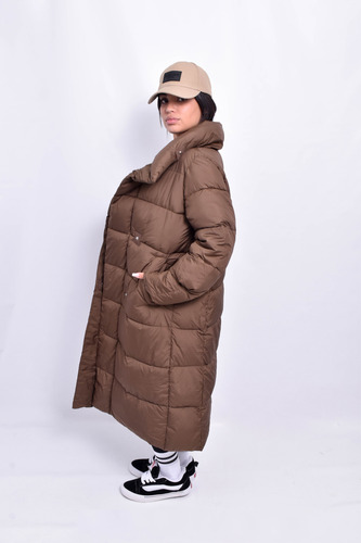 Campera Abrigo Larga Mujer Grande Oversize Vera Super Larga