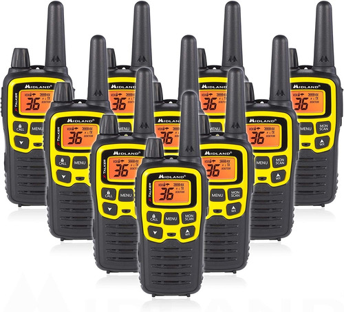 Walkie Talkies Midland T61vp3 10 Piezas 52 Kms Midland