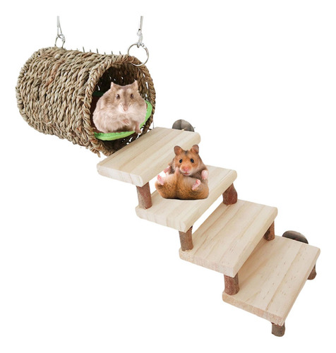 Casa Escondite Para Hámster, Jaula De Animal Pequeño,