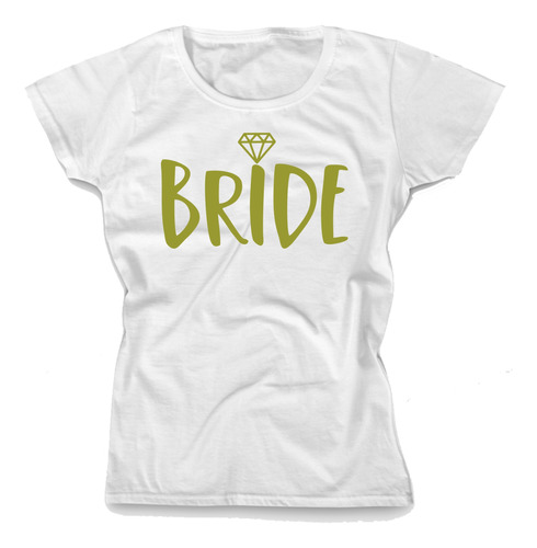 Playera Despedida Soltera Bride Squad Team Mujer