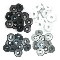 Comprar Scrapbook 40 Ojillos Eyelets Anchos Gris Crop A Dile Decorar