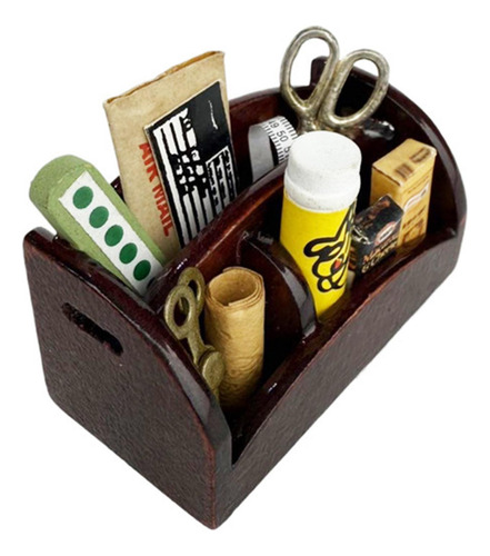 1/12 Box De Casa De Muñecas A Escala Regalos De Cumpleaños