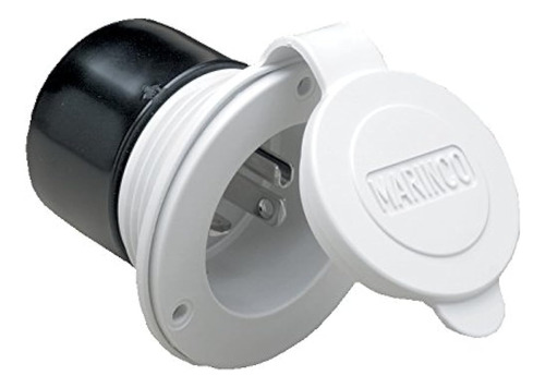 Marinco 200bbiwrv Toma Recta 20 Amp 125v Color Blanco