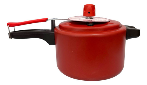 Panela Pressão Alumine 2,5l Aa Vermelho - Alumine