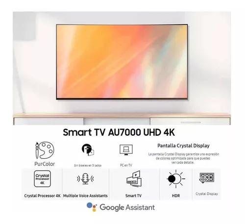 Smart TV 4K UHD Samsung 43 UN43AU7000