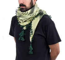 Comprar Turbante Shemagh Chalina Unisex 100% Algodón - Naisha Color Verde Claro Talla Unitalla