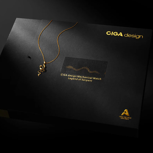 Reloj Ciga Design Black Legend Of The Snake 18k Black