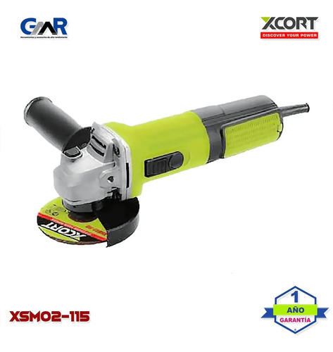 Esmeril Amoladora Angular 4-1/2'' 750w Xcort Xsm02-115