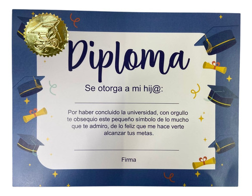 Diplomas De Graduación Universitaria