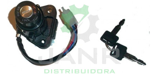 Llave De Contacto Yamaha Xtz 125 Ybr 125 Janr Motos 4 Cables