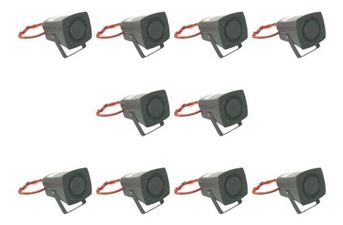 10 Mini Sirene De Ré Pi-pi 12v Funciona Até Em Baixo D´água