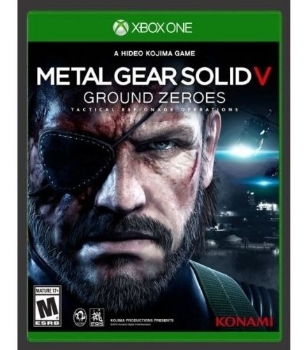 Metal Gear Solid 5 Ground Zeroes - Xbox One Mídia Física
