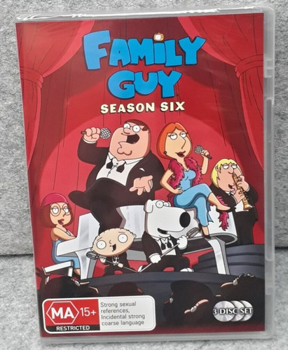 Family Guy Temporada 6 Disco 2 Pelicula Dvd Original 