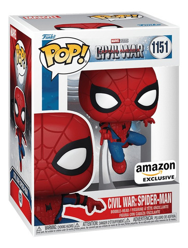 Funko Pop! Spider-man - Marvel Studios Civil War 1151
