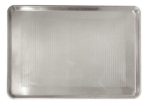 Charola Panadero Perfaorada Aluminio Kit 5 Piezas Color Gris