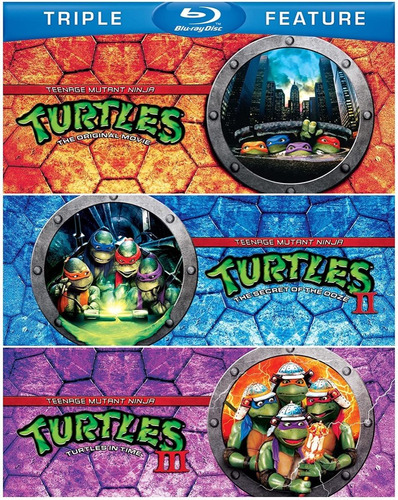 Peliculas Bluray Tortugas Ninja Turtles Tmnt Originales Hm4