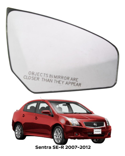 Luna Retrovisor Derecho Sentra Se-r 2007-2012 Original