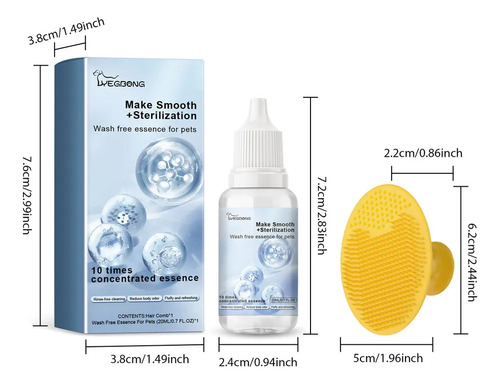 1 Unidades De Pet Clean Essence Para Anudar Y Esterilizar El