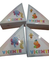 Comprar Servilleteros  Personalizado Cumpleaños X4 Bichi Kids