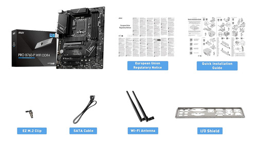 Motherboard Msi Pro B760-p Wifi Ddr4 Proseries