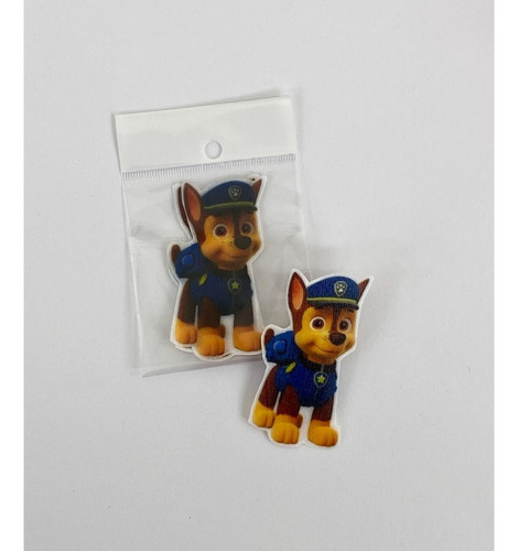 Parches Estampados Termoadhesivos Chase Paw Patrol