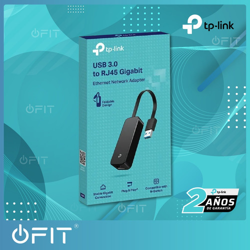 Imagen 4 de 10 de Adapatador De Red Tp-link Usb A Puerto Rj-45 Gigabit